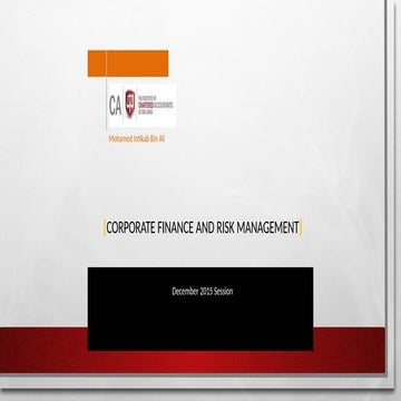 CA strategic finance intro.pptx bbbbbbbbb | PPTX