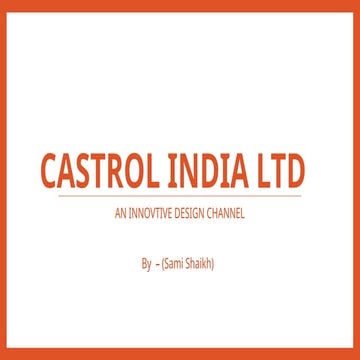CASTROL SHARE ANALYSIS visual data 5