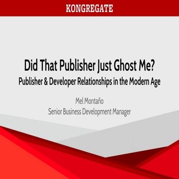 Casual Connect Seattle 2017: Did That Publisher Just Ghost Me?