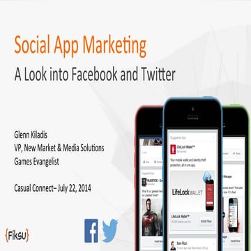 Casual connect sf social app marketing a look into facebook and twitter july ...