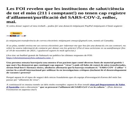 CAT - FOIs reveal that health_science institutions around the world (211 and ...