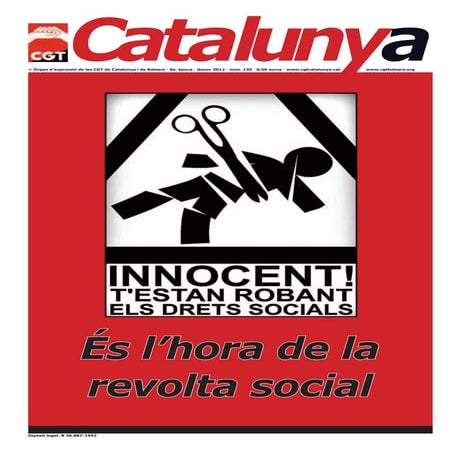 Revista Catalunya - Papers nº135. Gener 2012