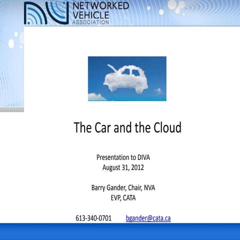 The Cloud and the Car