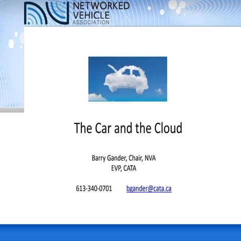 Cata i canada the cloud and the car diva presentation aug 31 12