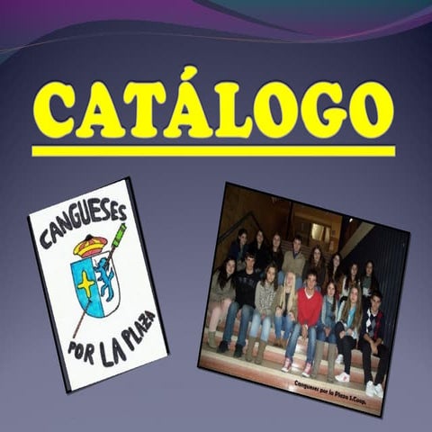 Catálago Cangueses por La Plaza