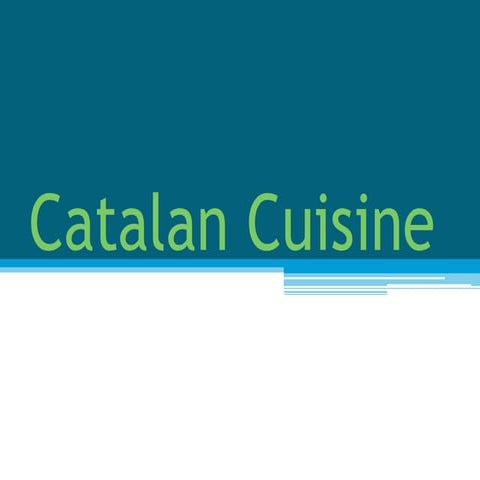 Catalan cuisine