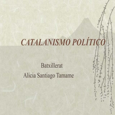 Catalanismo político  