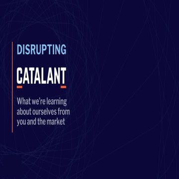 Why Catalant is So Focused on the Jobs to be Done