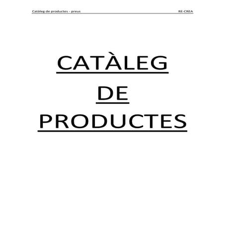 Cataleg de preus  st jordi