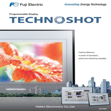 Catalog màn hình cảm ứng (HMI) Fuji Electric dòng TS