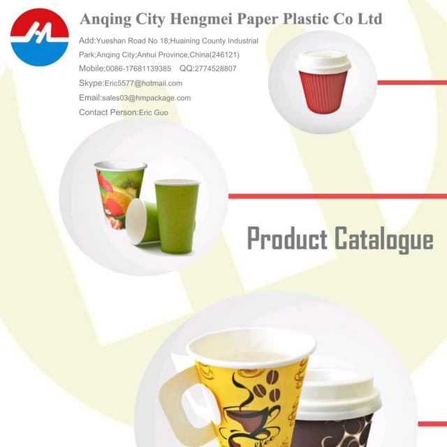 Paper Cup E-Catalogue | PDF