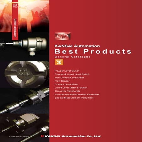 Catalog thiết bị báo mức Kansai Automation