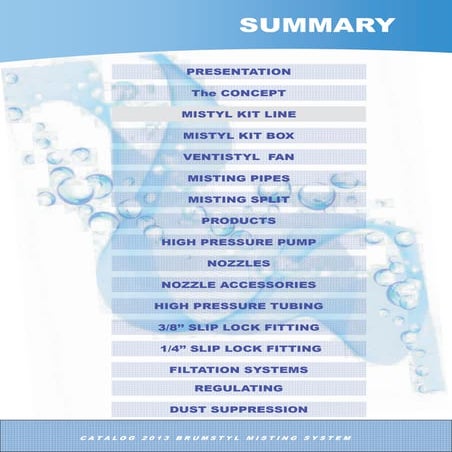 Misting Systems Catalog 2013 rev beo (anglais)
