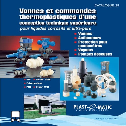 ROBINETTERIE THERMOPLASTIQUE