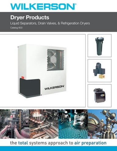 Compressed Air Dryer Products for Industrial Applications