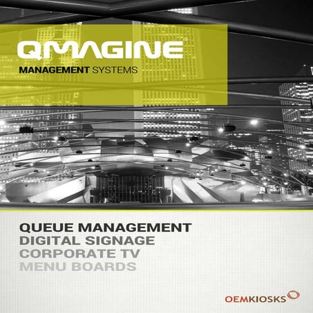 QMAGINE - Queue Management & Corporate TV