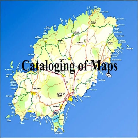 Cataloging maps