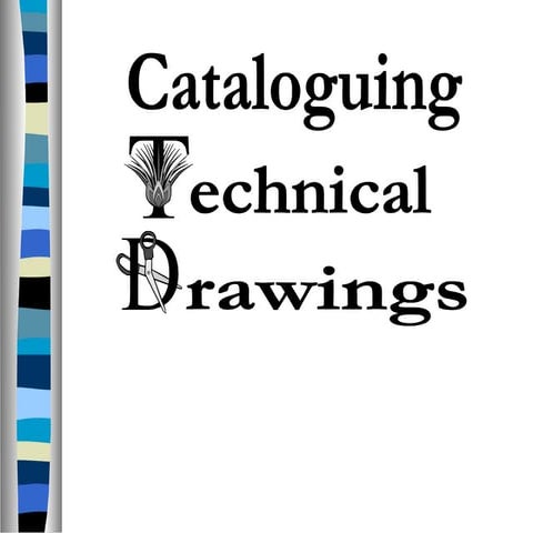 Cataloging technical drawings