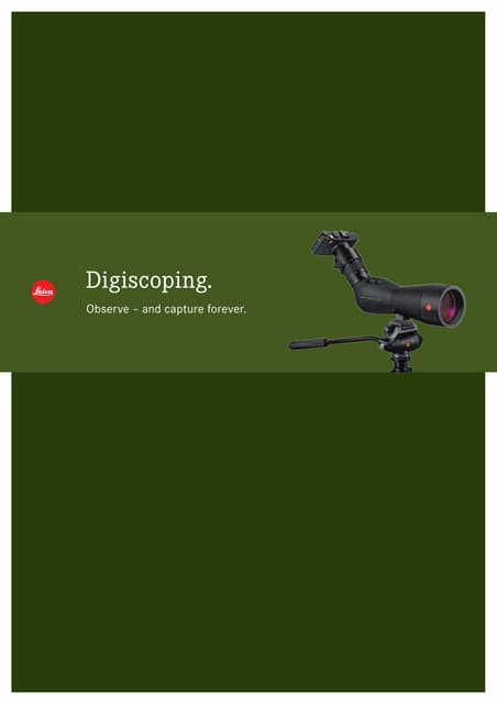 Catalog ZEISS Victory DiaScope | Optics Trade | 2010 | PDF