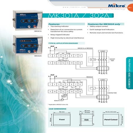 Catalog mikro mikro mk301a-dienhathe.vn
