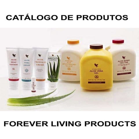 Catalogo de Produtos Forever Living