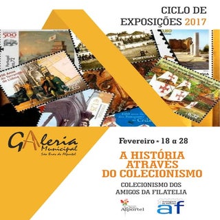 Catálogo "A História Através do Col...