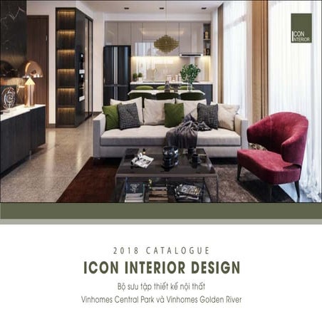 Catalogue Thiết kế nội thất căn hộ chung cư - ICON INTERIOR | PDF