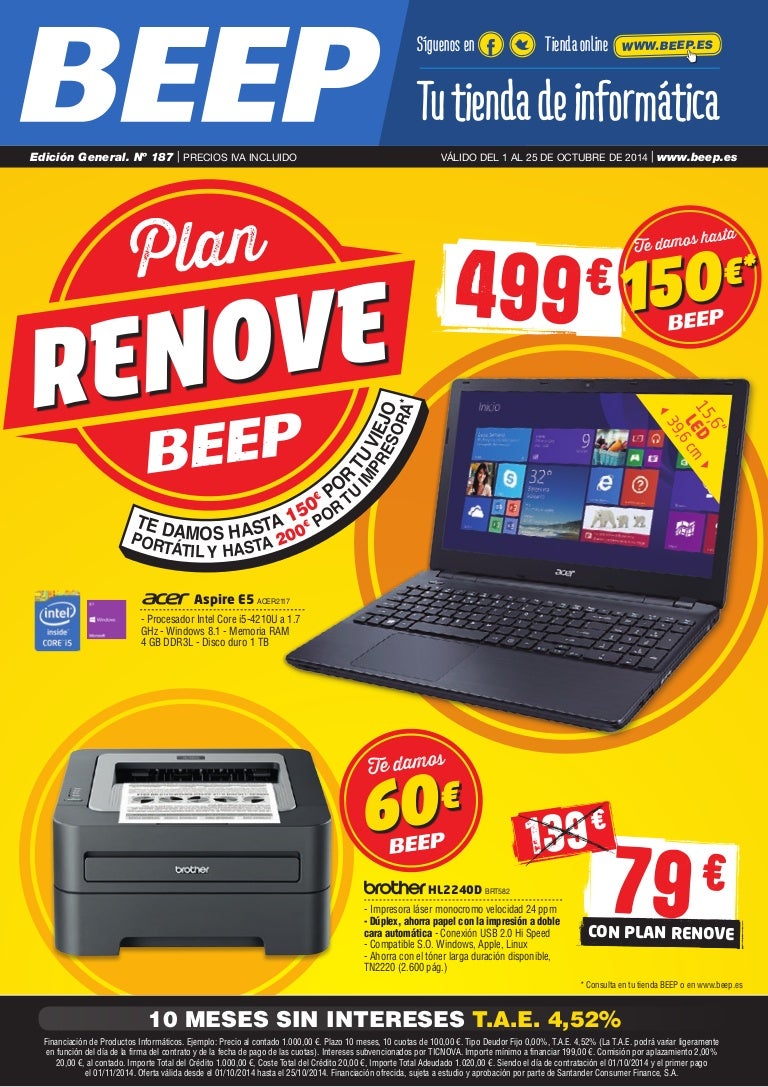 Catálogo de productos BEEP Octubre 2014