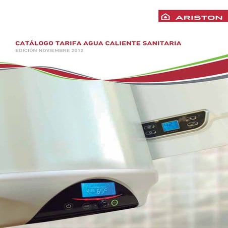 Catalogo Agua Caliente Sanitaria 2012