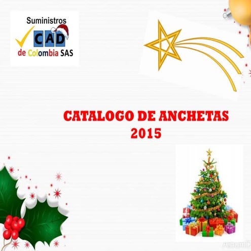Catalogo anchetas 2015