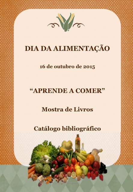 Catálogo  aprende a comer 