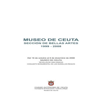 Catalogo artistas de ceuta