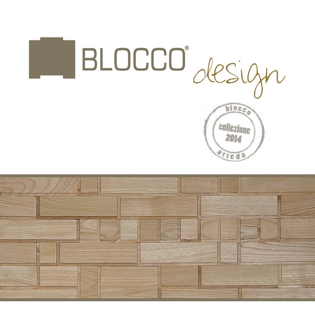 Catalogo blocco design  eng