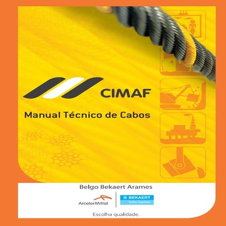 Manual cimaf cabos de ao | PDF