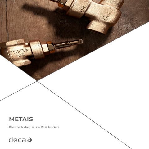 Catálogo Técnico Deca – Metais Básicos Industriais e Residenciais | PDF