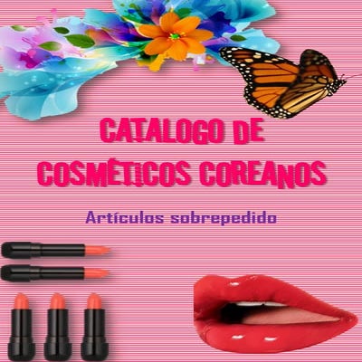 Catalogo de cosméticos coreanos