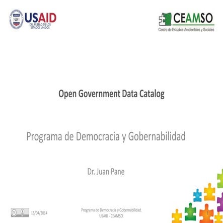 Catálogo de datos abiertos en Paraguay