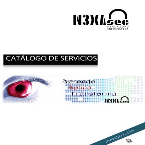 N3XAsec Catalogo de servicios 