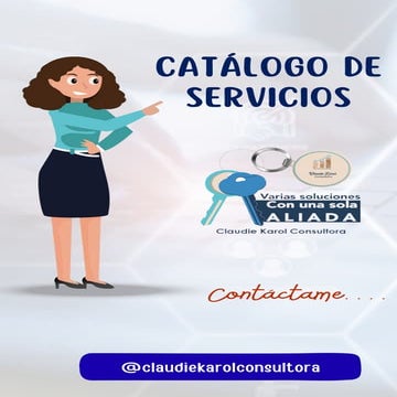 Catálogo de Servicios Consultorías Claudie Karol.