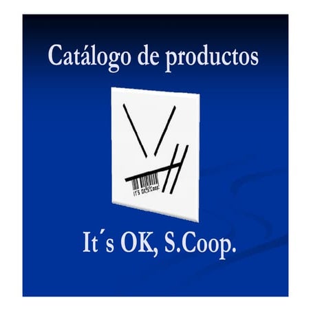 Catálogo It's OK,S.Coop.
