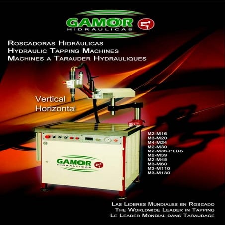 Hydraulic tapping machines GAMOR | PDF