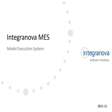 Integranova MES 2011 (Español)
