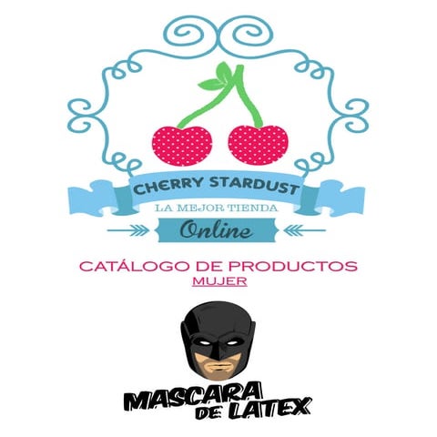 Catálogo mascara latex mujer