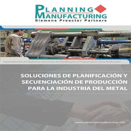 Planning manufacturing.