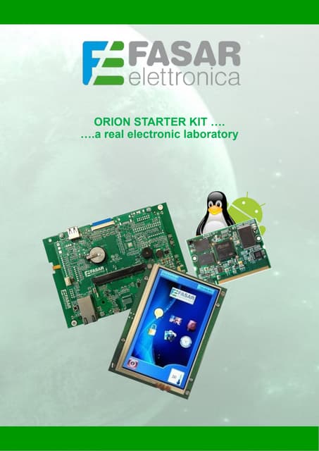 ORION STARTER KIT….a real electronic laboratory (by FASAR ELETTRONICA)