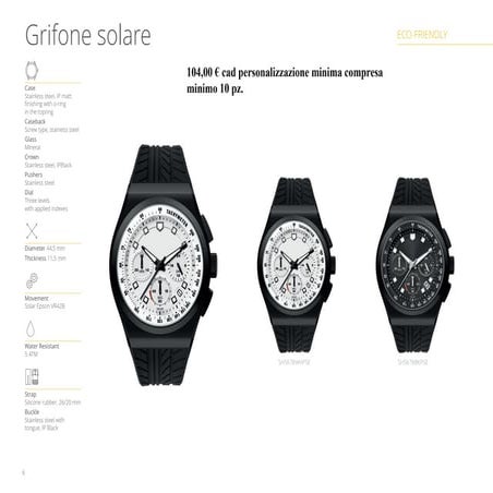 Catalogo orol. cronografi uomo