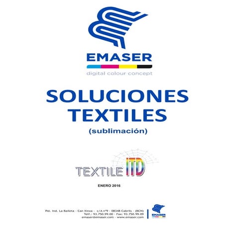 Catalogo sublimacion