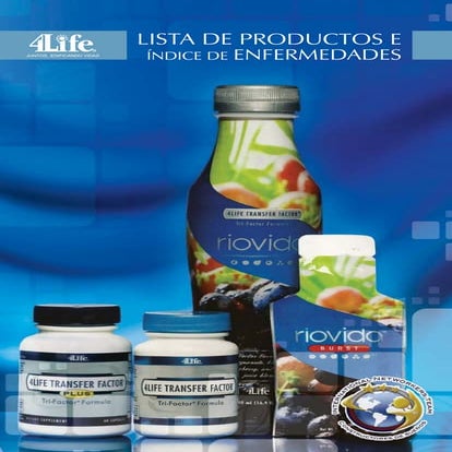 Catalogo transfer factor 2012