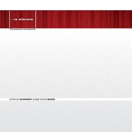 EIDER Catalogo verano 2012