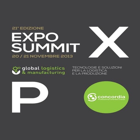 catalogo del Global Logistics & Manufacturing 2013